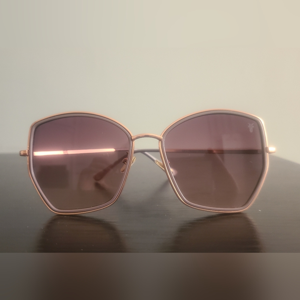 Frye Joelle Rose Gold Sunglasses